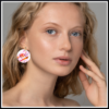 Laïa boucles d'oreilles en acier inoxydable – Image 2