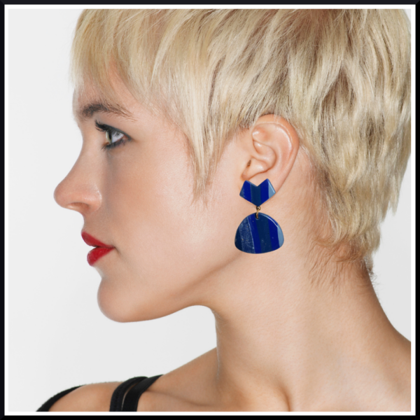 Somaya boucles d'oreilles acier inoxydable